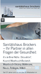 Mobile Screenshot of ihre-bandage.de